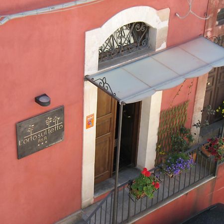 B&B L'Orto Sul Tetto Ragusa Exterior foto